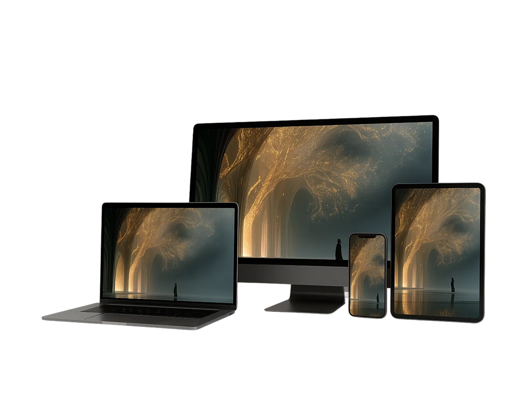 Multiple devices showing UnrealTwin experience